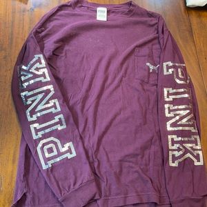 PINK Bling Longsleeve Tshirt